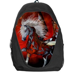 Awesome Steampunk Horse With Wings Backpack Bag by FantasyWorld7