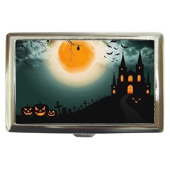 Halloween Landscape Cigarette Money Cases by Valentinaart