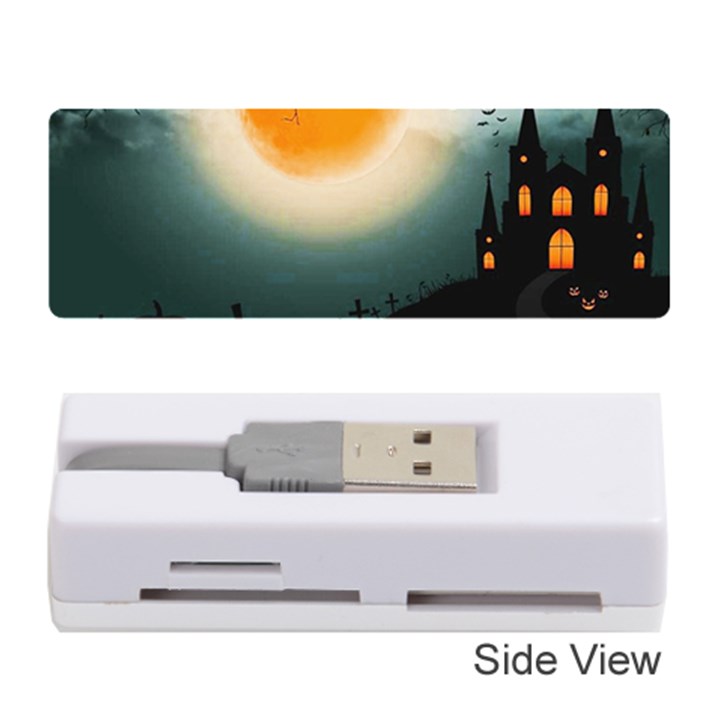 Halloween landscape Memory Card Reader (Stick) 