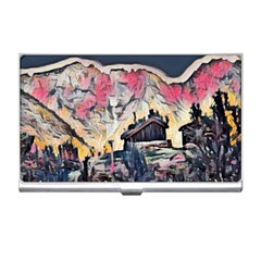 Modern Abstract Painting Business Card Holders