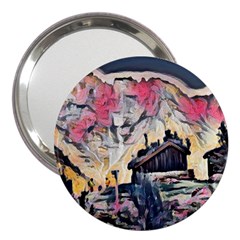Modern Abstract Painting 3  Handbag Mirrors by NouveauDesign