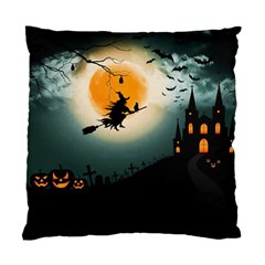 Halloween landscape Standard Cushion Case (One Side)