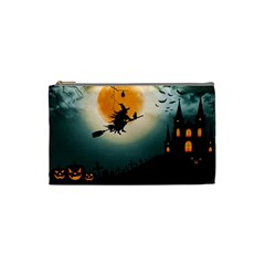 Halloween landscape Cosmetic Bag (Small) 