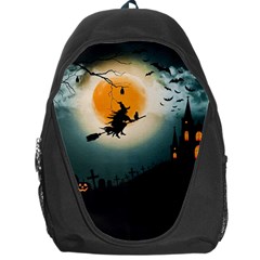 Halloween landscape Backpack Bag