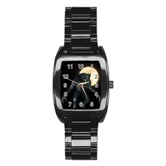 Werewolf Stainless Steel Barrel Watch