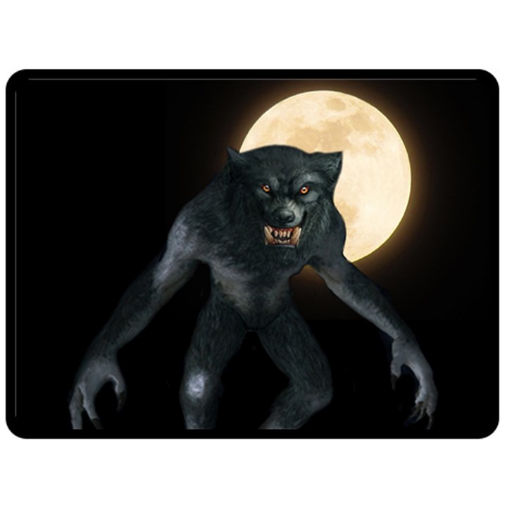 Werewolf Double Sided Fleece Blanket (Large) 