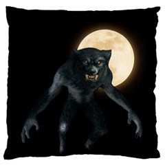 Werewolf Large Flano Cushion Case (Two Sides)