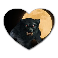 Werewolf Heart Mousepads by Valentinaart