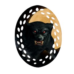 Werewolf Oval Filigree Ornament (two Sides) by Valentinaart