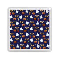 Halloween Pattern Memory Card Reader (square)  by Valentinaart