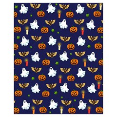 Halloween Pattern Drawstring Bag (small) by Valentinaart