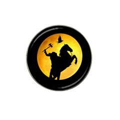 Headless Horseman Hat Clip Ball Marker (4 Pack) by Valentinaart