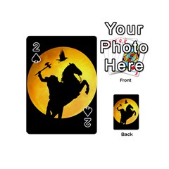Headless Horseman Playing Cards 54 (mini)  by Valentinaart
