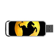 Headless Horseman Portable Usb Flash (two Sides) by Valentinaart