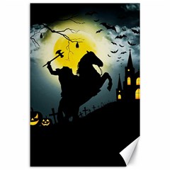 Headless Horseman Canvas 24  X 36  by Valentinaart