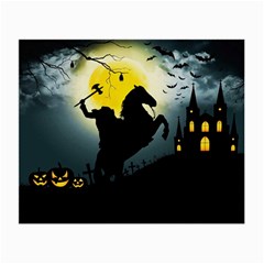 Headless Horseman Small Glasses Cloth (2-side) by Valentinaart