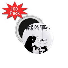 Halloween 1 75  Magnets (100 Pack)  by Valentinaart