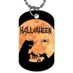 Halloween Dog Tag (One Side) Front