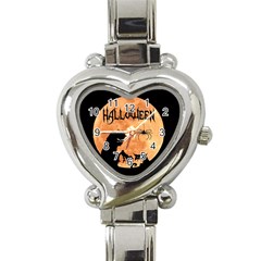 Halloween Heart Italian Charm Watch by Valentinaart