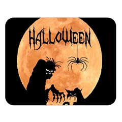 Halloween Double Sided Flano Blanket (large) 
