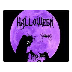 Halloween Double Sided Flano Blanket (large)  by Valentinaart