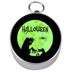 Halloween Silver Compasses Front