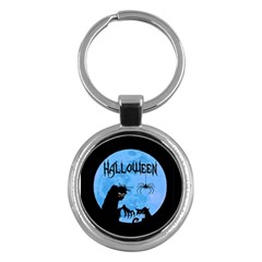 Halloween Key Chains (round)  by Valentinaart