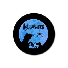 Halloween Rubber Coaster (Round) 