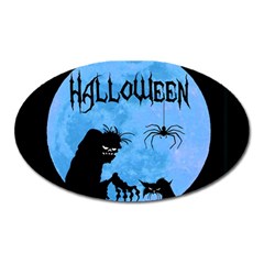 Halloween Oval Magnet