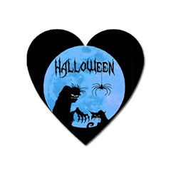 Halloween Heart Magnet