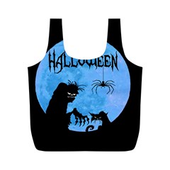Halloween Full Print Recycle Bags (M) 