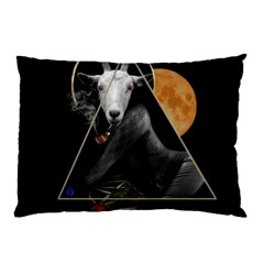 Spiritual Goat Pillow Case (two Sides) by Valentinaart