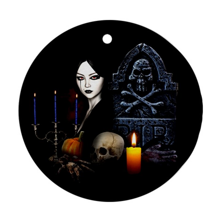 Vampires night  Ornament (Round)