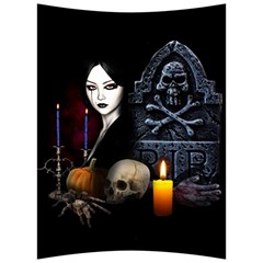 Vampires Night  Back Support Cushion by Valentinaart