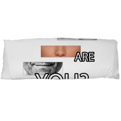 Who Are You Body Pillow Case (dakimakura) by Valentinaart