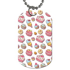 Sweet Pattern Dog Tag (one Side) by Valentinaart