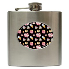 Sweet pattern Hip Flask (6 oz)