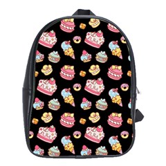 Sweet pattern School Bag (Large)