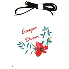 Carpe Diem  Shoulder Sling Bags by Valentinaart