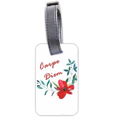 Carpe Diem  Luggage Tags (one Side)  by Valentinaart