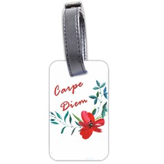 Carpe Diem  Luggage Tags (two Sides) by Valentinaart