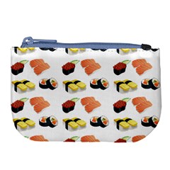 Sushi Pattern Large Coin Purse