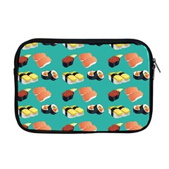 Sushi Pattern Apple Macbook Pro 17  Zipper Case by Valentinaart