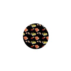 Sushi Pattern 1  Mini Magnets by Valentinaart