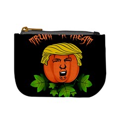 Trump Or Treat  Mini Coin Purses by Valentinaart