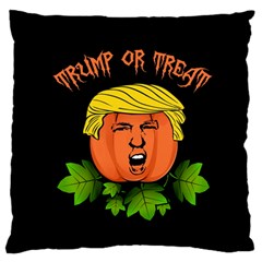 Trump Or Treat  Standard Flano Cushion Case (one Side) by Valentinaart