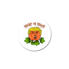 Trump Or Treat  Golf Ball Marker by Valentinaart