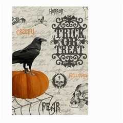 Vintage Halloween Large Garden Flag (two Sides) by Valentinaart