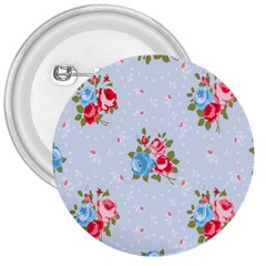 cute shabby chic floral pattern 3  Buttons