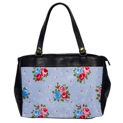 Cute Shabby Chic Floral Pattern Office Handbags by NouveauDesign